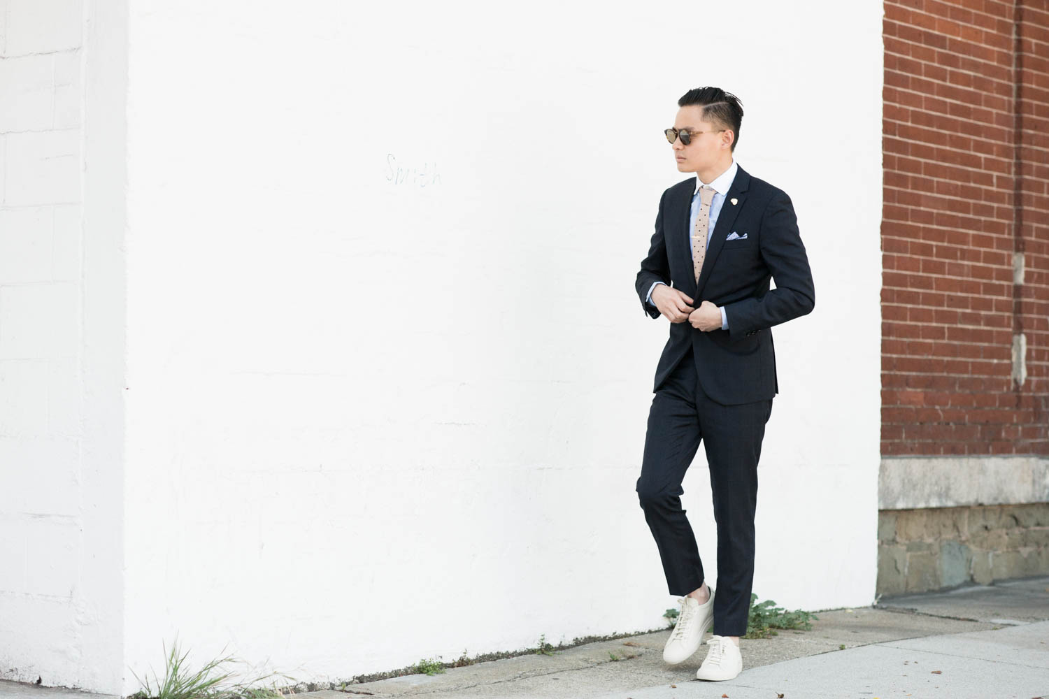 suit with common projects